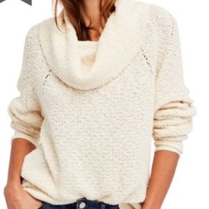 Free People By Your Side Sweater (ivory)